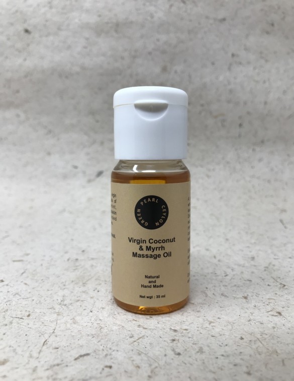 Virgin Coconut & Myrrh Massage Oil