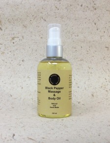 Black Pepper Massage & Body Oil